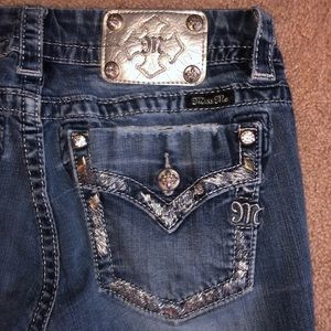 Miss Me Signature Ankle Skinny Jeans Size 29